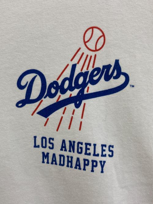 madhappy（マッドハッピー）madhappy (マッドハッピー) Cooperstown (クーパーズタウン) プリントTシャツ ホワイト サイズ:Mの古着・服飾アイテム