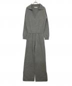Rosarymoonロザリームーン）の古着「V-neck Knit All-in-one」｜グレー