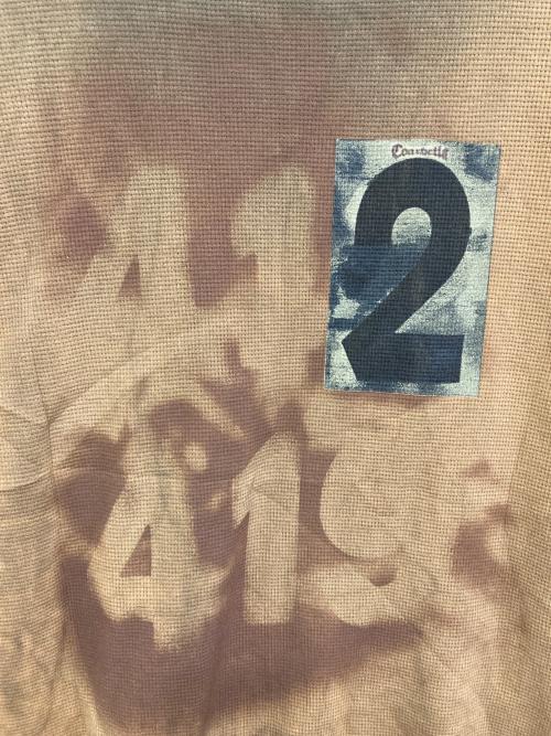 Travis Scott（トラヴィススコット）TRAVIS SCOTT (トラヴィススコット) Coachella プリントカットソー ブラウン サイズ:Lの古着・服飾アイテム