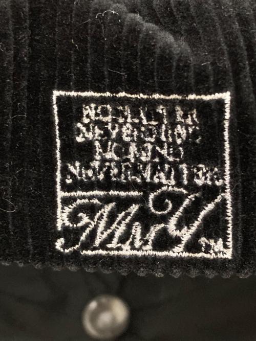 CA4LA（カシラ）CA4LA (カシラ) MIHARA YASUHIRO (ミハラヤスヒロ) コーデュロイレイヤードキャップ ブラックの古着・服飾アイテム