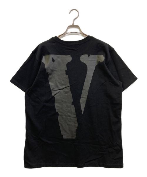 VLONE（ヴィーロン）VLONE (ヴィーロン) プリントTシャツ ブラック サイズ:Lの古着・服飾アイテム