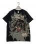Ed Hardy（エド ハーディー）の古着「EBKST SS TEE」｜ブラック