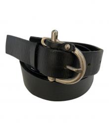 ED ROBELT JUDSON（-）の古着「レザーベルト」｜ブラック