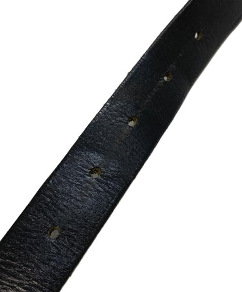 ED ROBELT JUDSON（-）ED ROBELT JUDSON (-) レザーベルト ブラックの古着・服飾アイテム