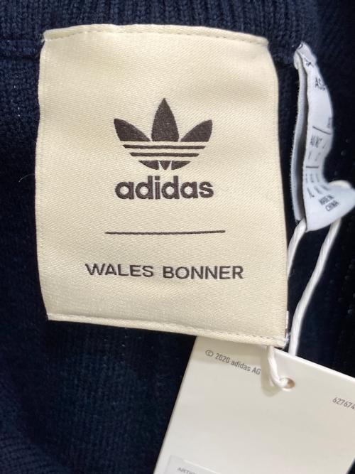 adidas（アディダス）adidas (アディダス) WALES BONNER (ウェールズボナー) Knit Pants ネイビーの古着・服飾アイテム