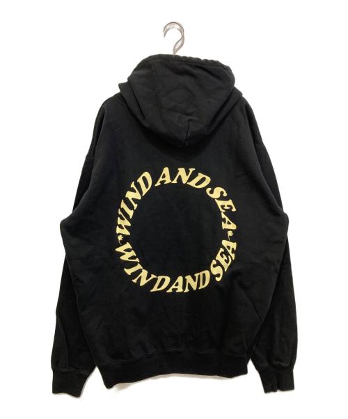 WIND AND SEA（ウィンダンシー）WIND AND SEA (ウィンダンシー) プルオーバーパーカー ブラック サイズ:XXLの古着・服飾アイテム