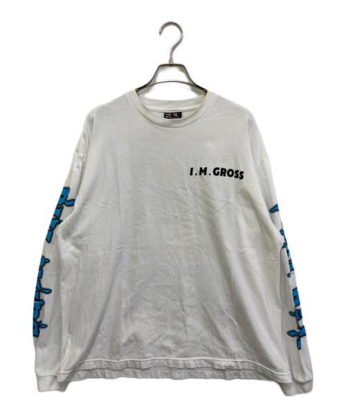 SAINT MICHAEL（セントマイケル）SAINT MICHAEL (セントマイケル) The Kid Laroi L/S TEE ホワイト サイズ:Lの古着・服飾アイテム