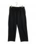 blurhms ROOTSTOCK（ブラームスルーツストック）の古着「Soft&Hard Sweat Pants」｜ブラック
