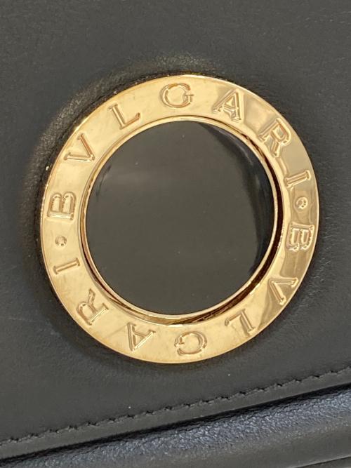 BVLGARI（ブルガリ）BVLGARI (ブルガリ) デュエットハンドバッグ ブラックの古着・服飾アイテム