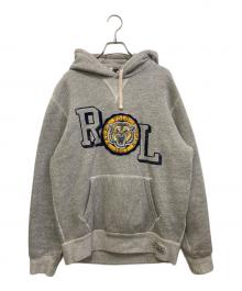 POLO RALPH LAUREN（ポロ・ラルフローレン）の古着「タイガーワッペンパーカー」｜グレー