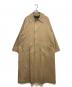 Kinloch Anderson（キンロックアンダーソン）の古着「ステンカラーコート」｜ベージュ