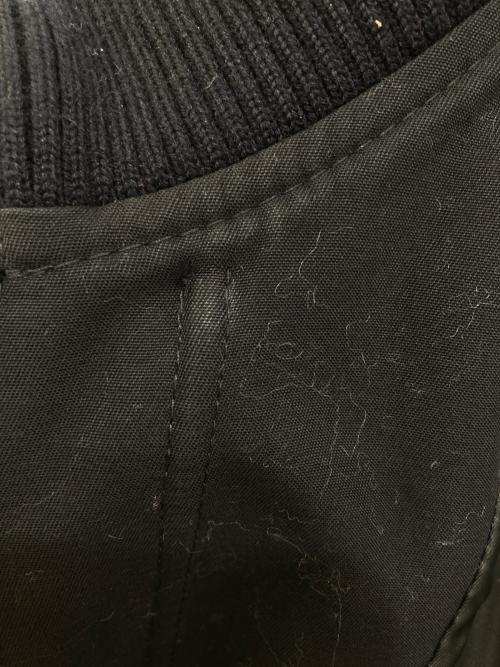 Spick and Span（スピック＆スパン）Spick and Span (スピック＆スパン) コットンダブルクロスリブカラーコート ブラック サイズ:38の古着・服飾アイテム