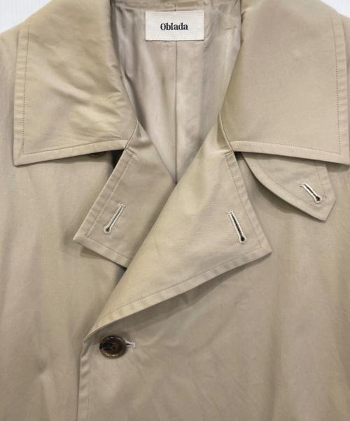 Oblada（オブラダ）oblada (オブラダ) トレンチコート ベージュ サイズ:Mの古着・服飾アイテム