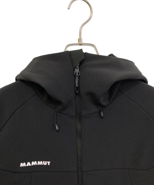 MAMMUT（マムート）MAMMUT (マムート) Winterfield SO Hooded Jacket AF ブラック サイズ:Lの古着・服飾アイテム