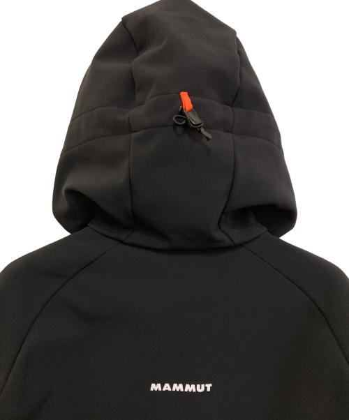 MAMMUT（マムート）MAMMUT (マムート) Winterfield SO Hooded Jacket AF ブラック サイズ:Lの古着・服飾アイテム