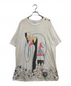DISNEYディズニー）の古着「90`sプリントTシャツ」｜ホワイト