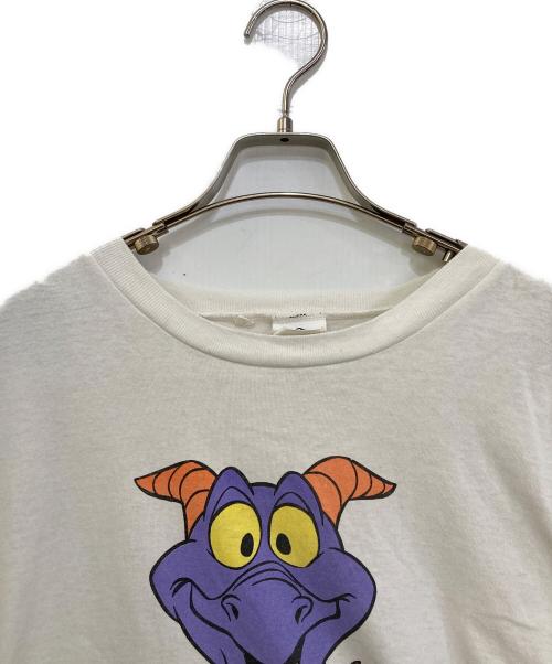 DISNEY（ディズニー）DISNEY (ディズニー) 90`sプリントTシャツ ホワイト サイズ:Mの古着・服飾アイテム