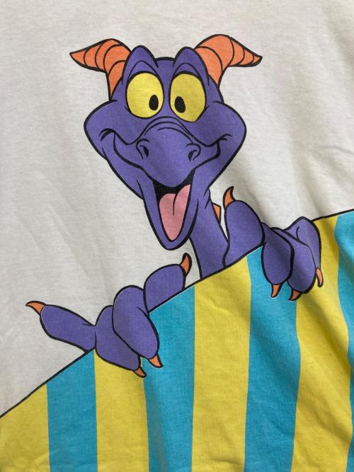 DISNEY（ディズニー）DISNEY (ディズニー) 90`sプリントTシャツ ホワイト サイズ:Mの古着・服飾アイテム