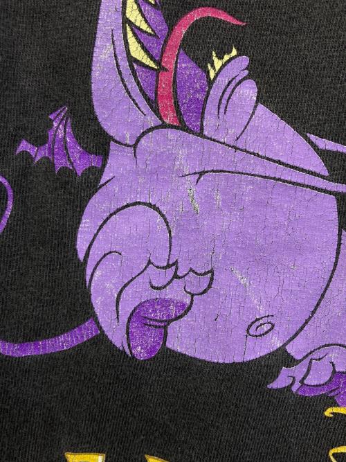 DISNEY（ディズニー）DISNEY (ディズニー) プリントTシャツ ブラック サイズ:Mの古着・服飾アイテム