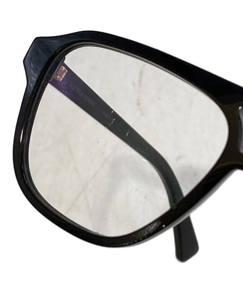 BOTTEGA VENETA（ボッテガベネタ）BOTTEGA VENETA (ボッテガベネタ) ダブルブリッジサングラス ブラックの古着・服飾アイテム