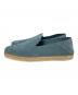 TOD'S (トッズ) ジュートスリッポン ブルー サイズ:10　1/2：13000円