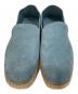 中古・古着 TOD'S (トッズ) ジュートスリッポン ブルー サイズ:10　1/2：13000円