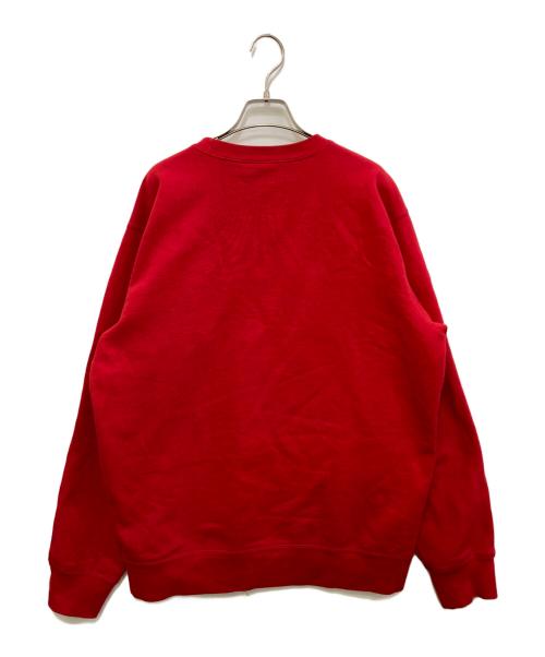SUPREME（シュプリーム）SUPREME (シュプリーム) Timberland (ティンバーランド) Crewneck レッド サイズ:Lの古着・服飾アイテム