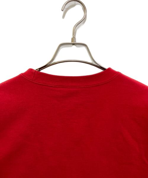 SUPREME（シュプリーム）SUPREME (シュプリーム) Timberland (ティンバーランド) Crewneck レッド サイズ:Lの古着・服飾アイテム