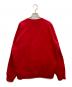 SUPREME (シュプリーム) Timberland (ティンバーランド) Crewneck レッド サイズ:L：10000円