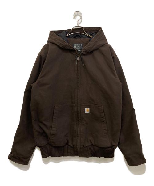 CarHartt（カーハート）CarHartt (カーハート) Loose Fit Duck Insulated Active Jacket ブラウン サイズ:Lの古着・服飾アイテム