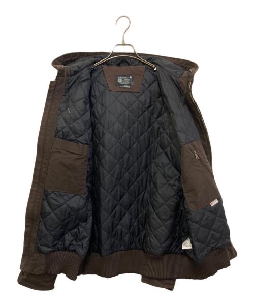 CarHartt（カーハート）CarHartt (カーハート) Loose Fit Duck Insulated Active Jacket ブラウン サイズ:Lの古着・服飾アイテム