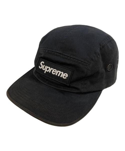 SUPREME（シュプリーム）SUPREME (シュプリーム) Military Camp Cap ブラックの古着・服飾アイテム