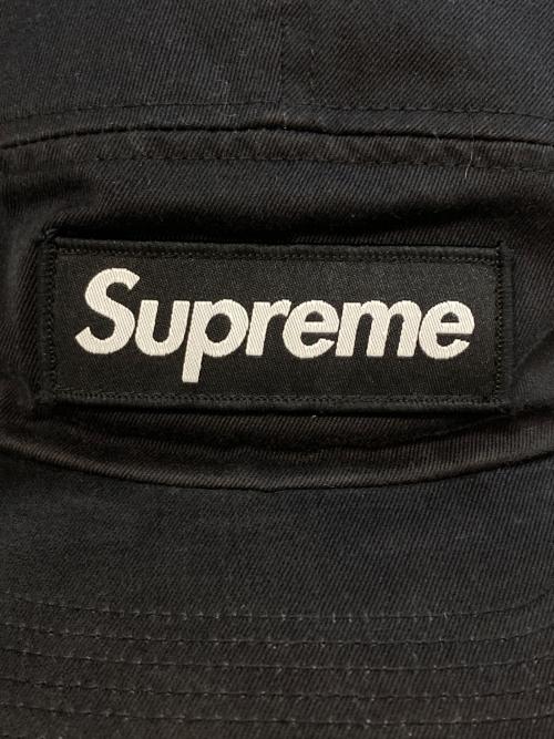 SUPREME（シュプリーム）SUPREME (シュプリーム) Military Camp Cap ブラックの古着・服飾アイテム