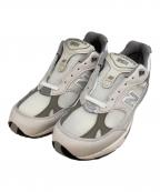 NEW BALANCEニューバランス）の古着「ローカットスニーカー」｜グレー×ホワイト