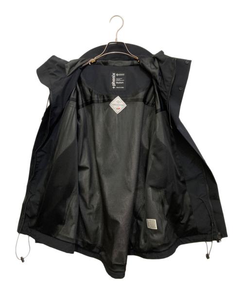 PHENIX（フェニックス）PHENIX (フェニックス) FREAK'S STORE (フリークスストア) 別注 GORE-TEX WINDSTOPPER HOODIE JACKET　251-1501 ブラック サイズ:Mediumの古着・服飾アイテム