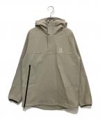 HAGLOFSホグロフス）の古着「Soft Shell Anorak　010515」｜ベージュ