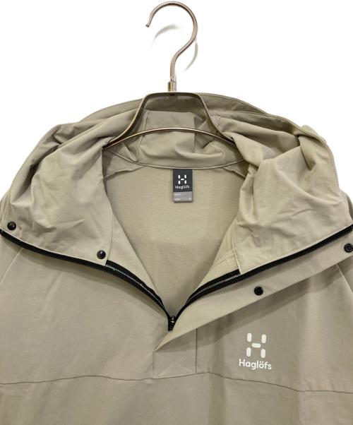 HAGLOFS（ホグロフス）HAGLOFS (ホグロフス) Soft Shell Anorak　010515 ベージュ サイズ:Mの古着・服飾アイテム