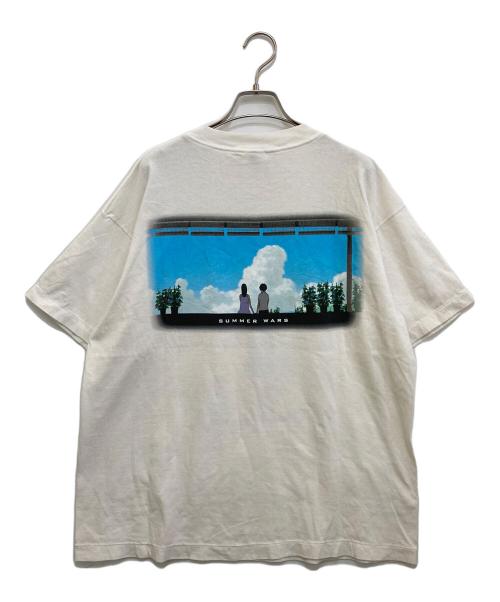 SAINT MICHAEL（セントマイケル）SAINT MICHAEL (セントマイケル) 「SUMMER WARS」 サマーウォーズプリントTシャツ　SM-YS1-0000-C28 ホワイト サイズ:Mの古着・服飾アイテム