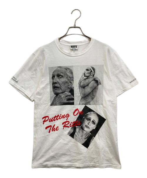 Boot Boyz Biz（ブートボーイズビズ）Boot Boyz Biz (ブートボーイズビズ) Herb Ritts Tee ホワイト サイズ:Mの古着・服飾アイテム