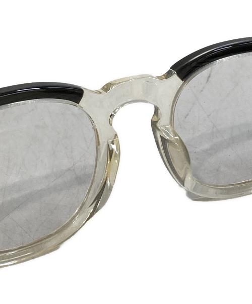 julius tart optical（ジュリアス タート オプティカル）julius tart optical (ジュリアス タート オプティカル) BlackWood サングラス　PL-0011 ブラッククリアの古着・服飾アイテム