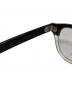 中古・古着 julius tart optical (ジュリアス タート オプティカル) BlackWood サングラス　PL-0011 ブラッククリア：35000円