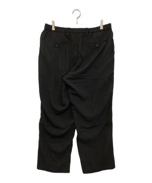 ISSEY MIYAKE（イッセイミヤケ）ISSEY MIYAKE (イッセイミヤケ) ウールキュプラパンツ　ME63FF021 ブラック サイズ:3の古着・服飾アイテム