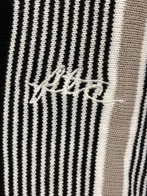 FTC（エフティーシー）FTC (エフティーシー) STRIPE KNIT SHIRT　FTC024SUMSH05 ブラック サイズ:Ｓの古着・服飾アイテム