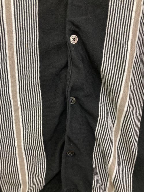 FTC（エフティーシー）FTC (エフティーシー) STRIPE KNIT SHIRT　FTC024SUMSH05 ブラック サイズ:Ｓの古着・服飾アイテム