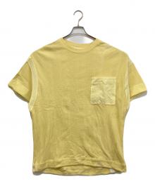 JIL SANDER+（ジルサンダープラス）の古着「Military Thermal T-Shirts」｜イエロー