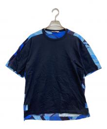 MARNI（マルニ）の古着「切替カットソー　HUMU0009Q1」｜ネイビー