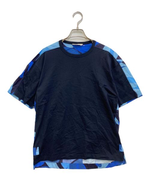 MARNI（マルニ）MARNI (マルニ) 切替カットソー　HUMU0009Q1 ネイビー サイズ:48の古着・服飾アイテム