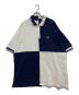 FRED PERRY（フレッドペリー）の古着「別注 オーバーサイズ ポロシャツ　FZ1832」｜ネイビー