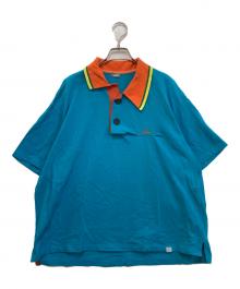 kolor/BEACON（カラービーコン）の古着「ポロシャツ　23SBM-T09236」｜ブルー