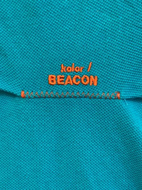 kolor/BEACON（カラービーコン）kolor/BEACON (カラービーコン) ポロシャツ　23SBM-T09236 ブルー サイズ:2の古着・服飾アイテム